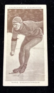1939 Kings of Speed Churchman’s Cigarettes #40 Hans Engnestangen - Bild 1 von 2