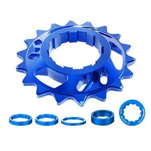Single Speed Flywheel Conversion Kit 18T Cassette Cog,MTB Road Bike Sprocket - Bild 1 von 53
