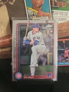 2025 Topps Chrome Matt Shaw Rookie RC #219 Chicago Cubs 🔥 - Bild 1 von 10