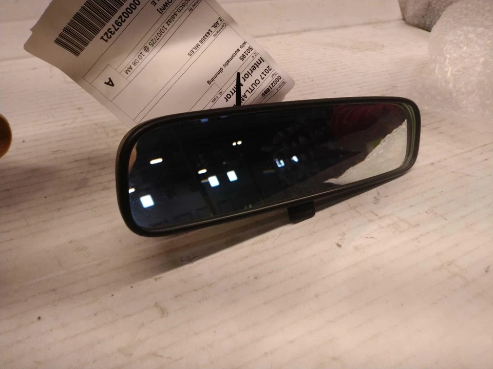 2017 Mitsubishi Outlander OEM Silver Interior Rear View Mirror, 143k Miles Foto 1 de 4