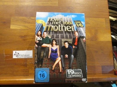 How I Met Your Mother Komplettbox, Seasons 1-6 [19 DVDs] Radnor, Josh und 251075 - Immagine 1 di 2
