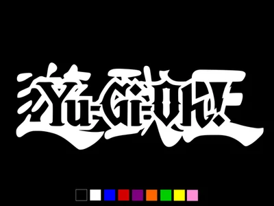 YU-GI-OH! Logo Yugioh Anime Vinilo Calcomanía Ventana Coche Pared ELIGE TAMAÑO COLOR Foto 1 de 3