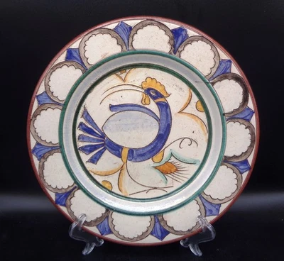 piatto ceramica seconda metà XIX secolo Manifattura LINARI di Faenza - Immagine 1 di 3