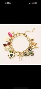 Novelty Charm Bracelet - kate spade new york x Target Gold - CONFIRMED PRESALE - Picture 1 of 1