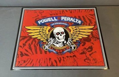 Vintage NOS 1989 POWELL PERALTA Ripper Skateboard Poster OG Bones Two Sided 80s - Image 1 of 4
