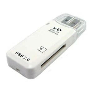 to Fuji for Memory Cameras Easy Reader Olympus Card and Adapter 2 USB Carry - Picture 1 of 9