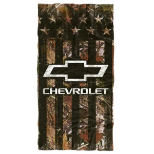 Chevy Beach Towel, 30"x60" Camo Logo Beach Towel - Picture 1 of 6