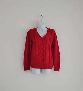 Vintage Women's Chaps Ralph Lauren classics Knit Jumper Sweatshirt Size L  - Picture 1 of 12