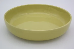 Bauer Mid Century Low Bowl in Chartreuse 10 1/2" - Picture 1 of 6