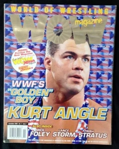 Revista WOW WORLD OF WRESTLING NOVIEMBRE 2000 Kurt Angle WWF WWE WCW TNA ECW - Imagen 1 de 6