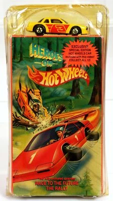 Heroes on Hot Wheels Race to The Future The Rally VHS com Buick Stocker 9258 1991 - Imagem 1 de 3
