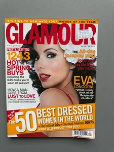 EVA LONGORIA cover GLAMOUR UK Vintage Magazine March 2006 COLLECTORS COVER - Picture 1 of 1
