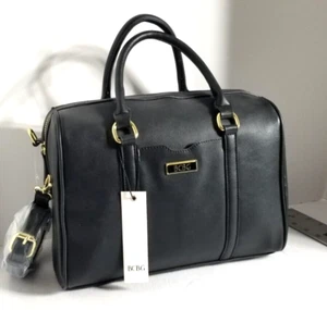 BCBG Black Handbag with Shoulder Strap. (Speedy Style). Brand New with Tags - Picture 1 of 7