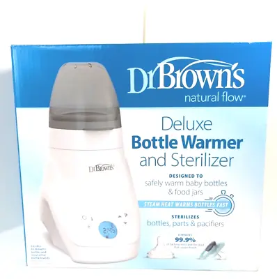 Dr. Brown’s Deluxe Baby Bottle Warmer And Sterilizer, For Baby Bottles & Food  • 27.99$