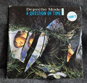 Depeche Mode A Question Of Time (Remix) UK Mute 1986 -- 7 BONG 12 -- VG++ - Picture 1 of 4