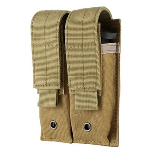 Estuche de herramientas táctico para linternas con doble pistola Molle para exteriores - Imagen 1 de 8