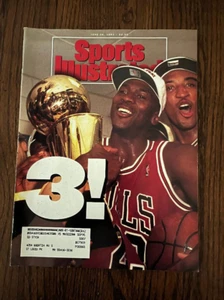 Sports Illustrated Michael Jordan Bulls Win 3 Straight Championships 1993 - Bild 1 von 4
