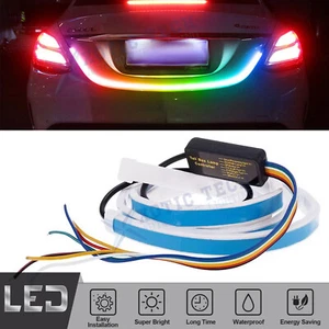 120cm Multi-Function RGB Car LED Brake Reverse Signal Light For Toyota Camry 86 - Bild 1 von 12