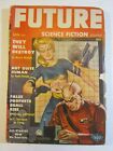 Future Science Fiction Stories Pulp janvier 1952 vintage couverture extraterrestre Ludos et art finley !