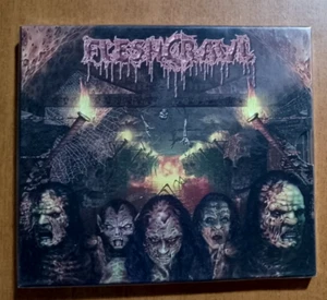 Fleshcrawl - As Blood Rains from the Sky. German Death Brazilian Ed. CD Slipcase - Imagen 1 de 2