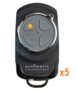 ATA PTX-6 TrioCode Premium Remote Control Black 5 Pack - 61228 - Picture 1 of 13