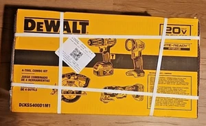 NEW DEWALT DCKSS400D1M1 20V MAX Brushless Li-Ion 4-Tool Combo Kit (2 Ah/4 Ah)NEW - Picture 1 of 5