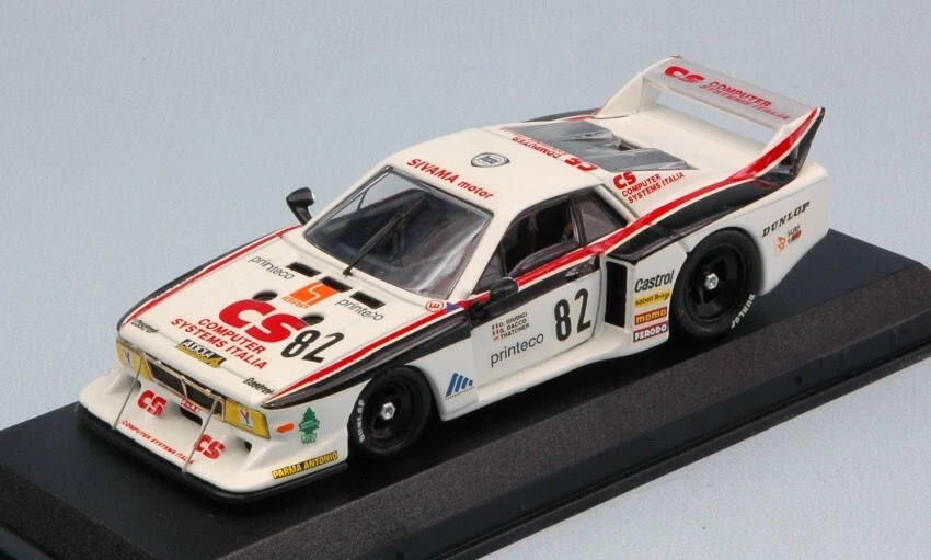 LANCIA BETA MONTECARLO N.82 MONZA 1982 DACCO -GIUDICI-THATCHER 1:43 - Immagine 1 di 1