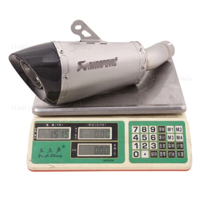 For Suzuki GSXS1000/F 2015-2020 Exhaust Pipe Mid Muffler Escape Reserve Catalyst — 第 1/4 张图片