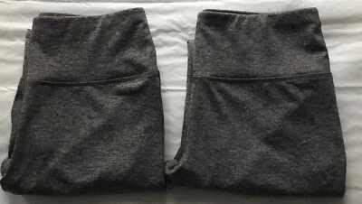 * 2 * Nuevos Pantalones AVIA Cintura Alta Absorbente de Humedad Ajustados Elastizados Mujer XXL / 20 Foto 1 de 3