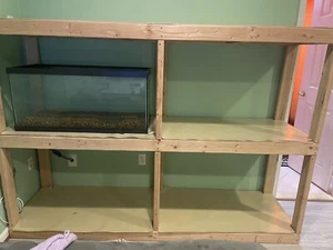 Stand for aquariums + 3 aquariums - Picture 1 of 6