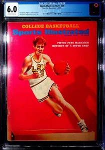 Sports Illustrated December 1969 Pistol Pete Maravich CGC 6.0 LSU - Picture 1 of 2
