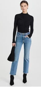 Pristine Khaite Vivian High Rise Straight Bootcut 28 $480 - Imagen 1 de 6