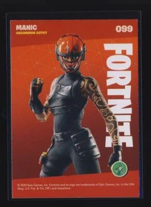 Fortnite 2020 recargado #99 Manic conjunto poco común BX6 - Imagen 1 de 2