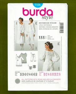 Historic Undergarments Sewing Pattern~Corset, Pants, Shirt (10-24) Burda 7156 - Picture 1 of 3