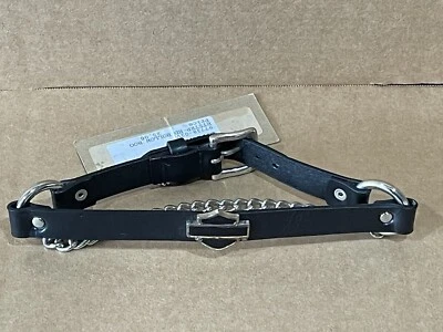 Harley Davidson Leather - Chain Boot Straps - NEW - NOS Bar & Shield. HDMC - NEW - Image 1 of 4