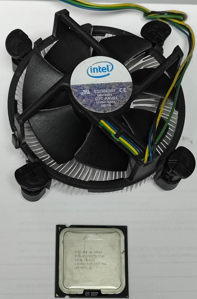 INTEL CPU PROCESSORE CORE 2 QUAD Q9550 2.83GHz 12MB 1333MHz FSB LGA775 - SLAWQ c - Immagine 1 di 1