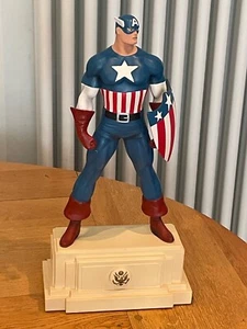 Estatua pintada del Capitán América (Bowen Designs/Marvel Limited, 1999) - Imagen 1 de 9
