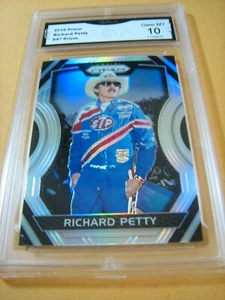 RICHARD PETTY 2018 PRIZM PRIZM # 47 GRADED 10  L@@@K - Picture 1 of 2