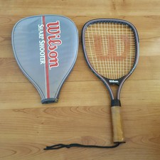 Wilson Sharp Shooter Racquetball Racquet 4" Grip With Cover Case