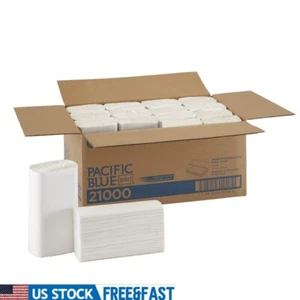 Multifold Paper Towels 2-Ply Absorbent Soft Bulk 2000 Sheets Office Hospitality - Picture 1 of 6