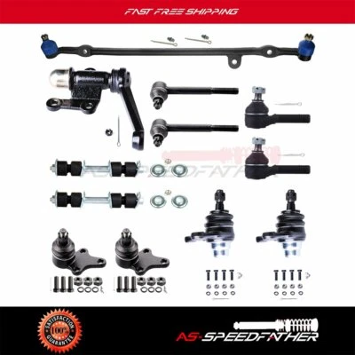 Kit de rótula de enlace central de barra estabilizadora de dirección para camioneta Toyota 1989-95 de 12 piezas Foto 1 de 4