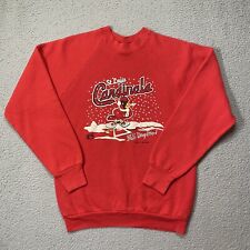 Vtg 1989 St Louis Cardinals 365 Day Fan Crewneck Sweatshirt Size L MLB USA Made