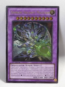 YuGiOh Supreme Arcanite Magician - STBL-EN038 - Ultimate Rare - 1st Edition NM - Picture 1 of 9