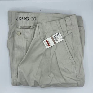 NEU Nautica Herren klassische Passform Cargo khaki Größe 30 B99 - Bild 1 von 1