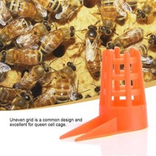30Pcs plastic Bee Queen Cage Cell Cover Protective Cellular Tool Beekeeping