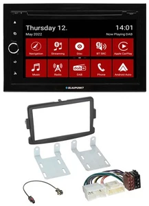 Blaupunkt MP3 DVD Bluetooth DAB 2DIN USB Autoradio für Dacia Sandero Opel Vivaro - Bild 1 von 10