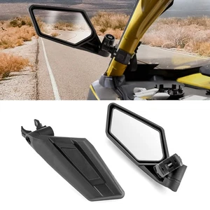 Espejos retrovisores laterales ajustables a prueba de roturas UTV para Polaris RZR Ranger Honda Yamaha - Imagen 1 de 10