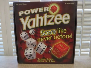POWER YAHTZEE Dice Game 2006 Hasbro Winning Moves New w/ Open Box - Picture 1 of 15