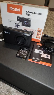 Rollei Digitalkamera in Schwarz /Model: Compactline Mini - Bild 1 von 4