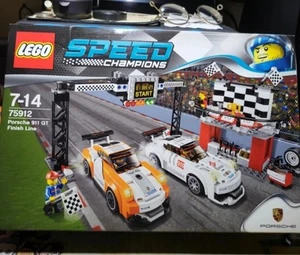 Lego Speed ​​Champions 75912 Porsche 911 GT Ziellinie zurückgezogen ungeöffnet Set 1 - Bild 1 von 4